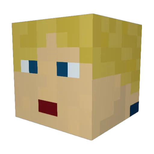 Minecraft-Avatar von wallyguner2: Kopf als 3D-Render