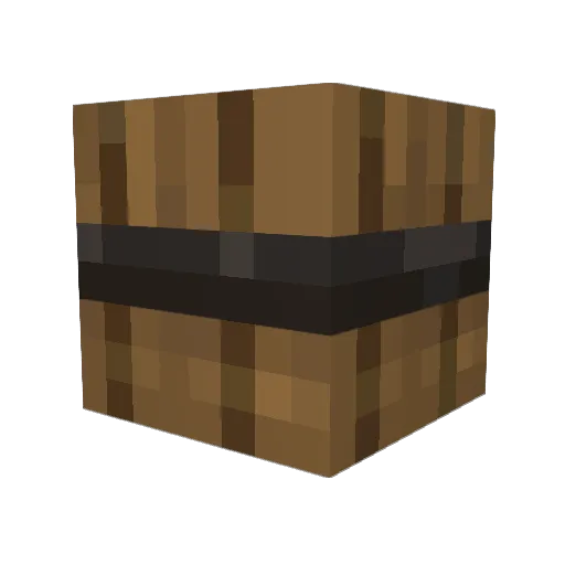 walmfart Minecraft avatar head, 3D render