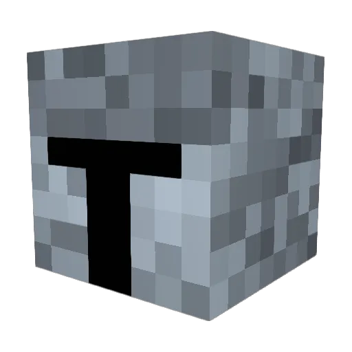 walrus123 Minecraft avatar head, 3D render