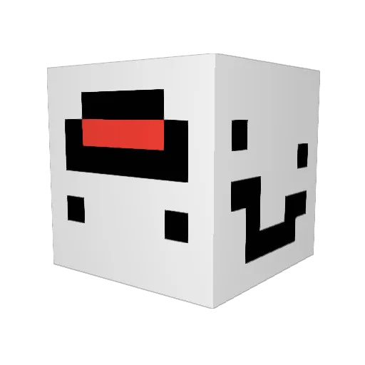 walter21111 Minecraft avatar head, 3D render