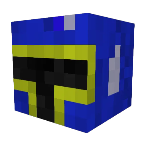 walterisgreat Minecraft avatar head, 3D render