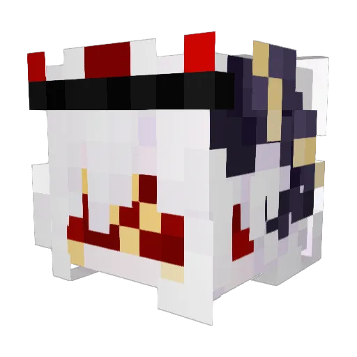 walterwhite2408 Minecraft avatar head, 3D render