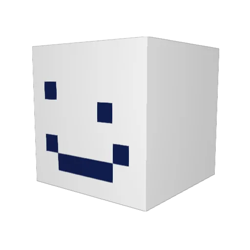 waltur Minecraft avatar head, 3D render