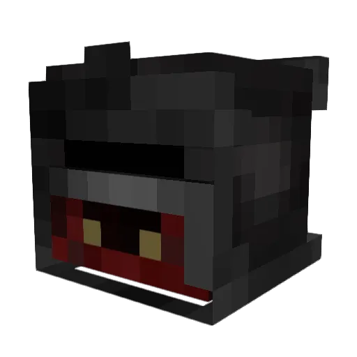walvn Minecraft avatar head, 3D render