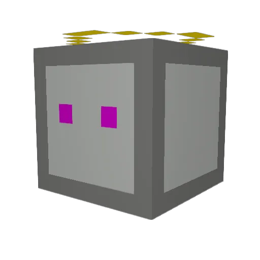 walwal_ Minecraft avatar head, 3D render