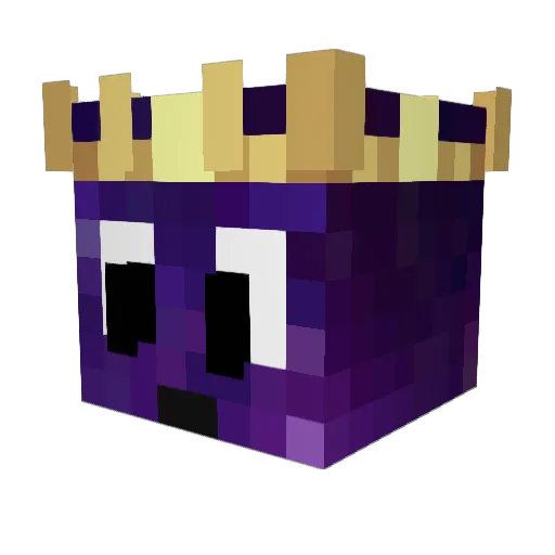 wanabouc Minecraft avatar head, 3D render