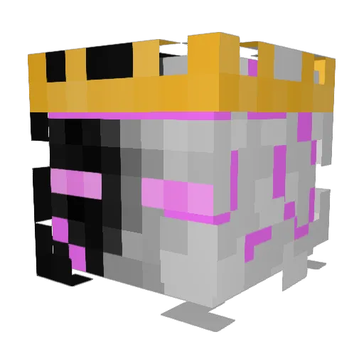 wancreeper Minecraft avatar head, 3D render
