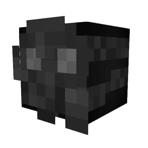 wanderers_18 Minecraft avatar head, 3D render