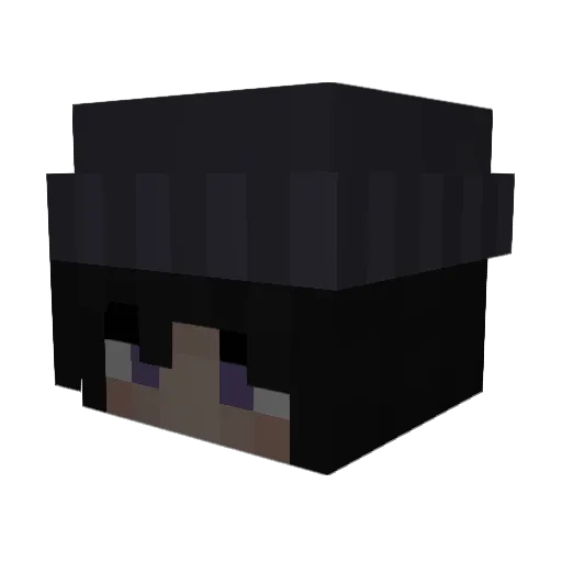 wane999 Minecraft avatar head, 3D render