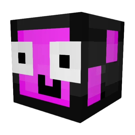 wangjio123 Minecraft avatar head, 3D render