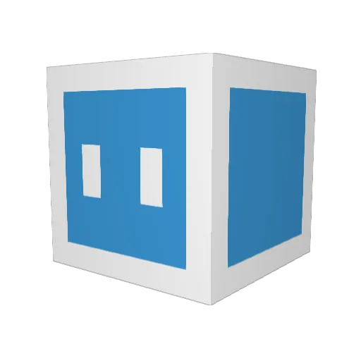 wangsangs Minecraft avatar head, 3D render