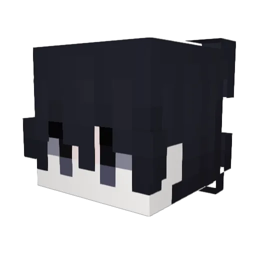 wangxiansheng04 Minecraft avatar head, 3D render