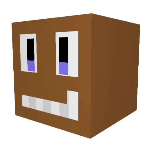 war_dad21 Minecraft avatar head, 3D render