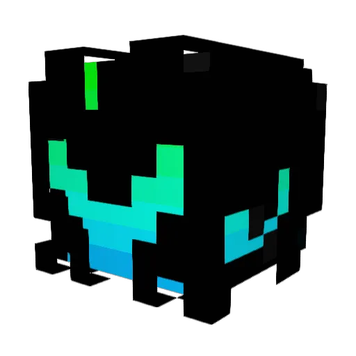 waragone Minecraft avatar head, 3D render
