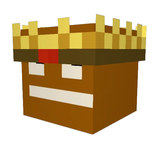 warbear97 Minecraft avatar head, 3D render