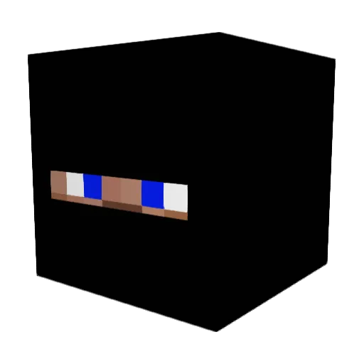 warbow5 Minecraft avatar head, 3D render