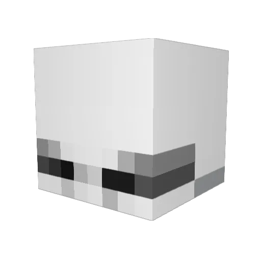 warcriminal99 Minecraft avatar head, 3D render