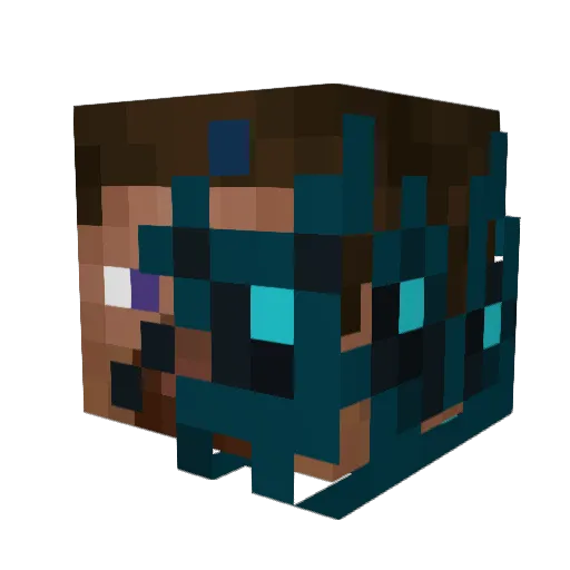 wardendude_69 Minecraft avatar head, 3D render