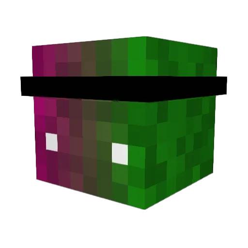 wardenstone Minecraft avatar head, 3D render