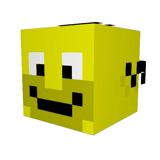 wardyboy93 Minecraft avatar head, 3D render