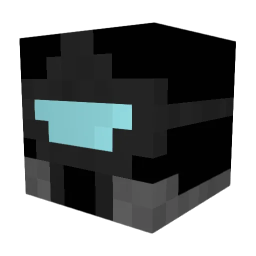 wargrane Minecraft avatar head, 3D render
