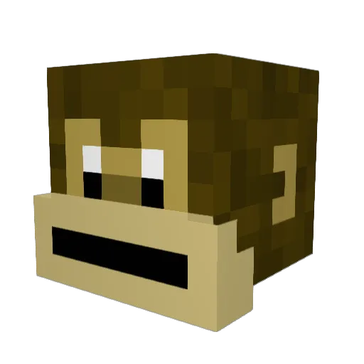 wargrim123 Minecraft avatar head, 3D render