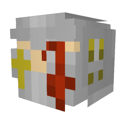warhawk2810 Minecraft avatar head, 3D render