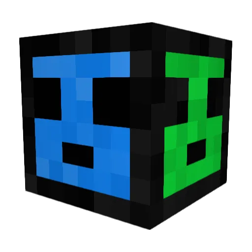 warhead200 Minecraft avatar head, 3D render