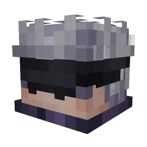 warmaster01 Minecraft avatar head, 3D render