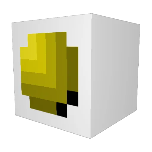 warming1 Minecraft avatar head, 3D render