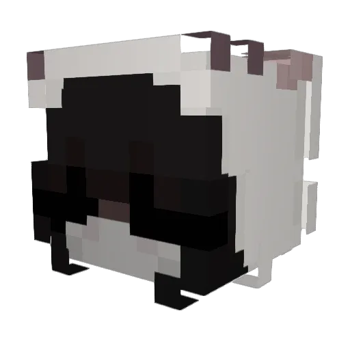 warmisery Minecraft avatar head, 3D render