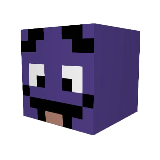 warplane11 Minecraft avatar head, 3D render