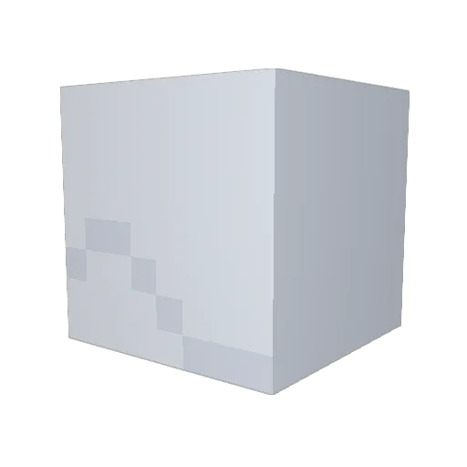 warrior45122 Minecraft avatar head, 3D render