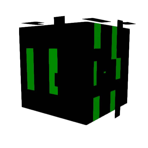 warryos Minecraft avatar head, 3D render