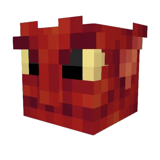 warvene Minecraft avatar head, 3D render