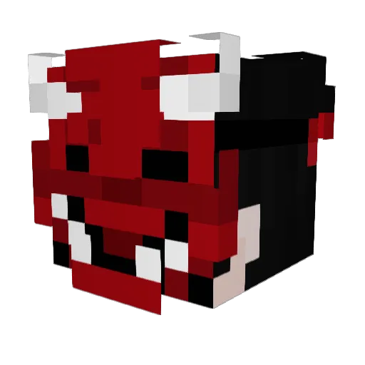 warz05 Minecraft avatar head, 3D render