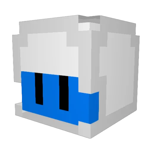 wasabiking666 Minecraft avatar head, 3D render