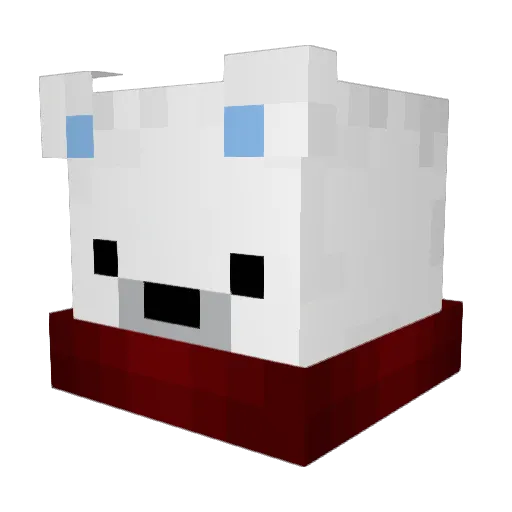 washing_machine Minecraft avatar head, 3D render