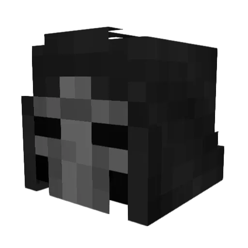 wason066 Minecraft avatar head, 3D render