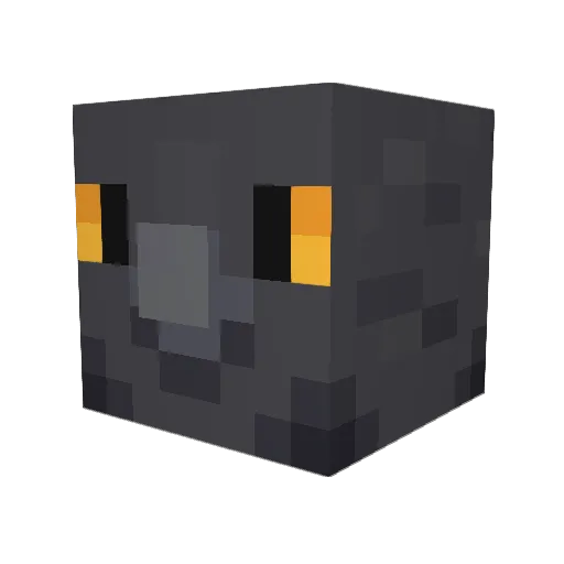 waspcup Minecraft avatar head, 3D render