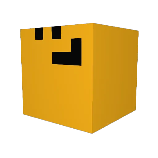 waswardasdenn Minecraft avatar head, 3D render