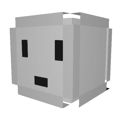 watRthos69 Minecraft avatar head, 3D render