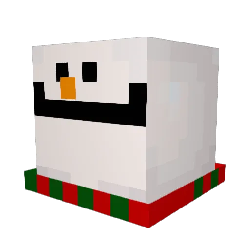 watakobuu Minecraft avatar head, 3D render