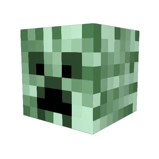 wataru624 Minecraft avatar head, 3D render