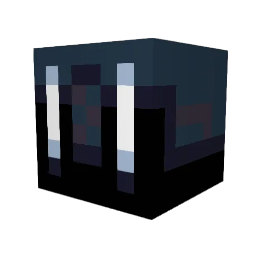 water3456789 Minecraft avatar head, 3D render