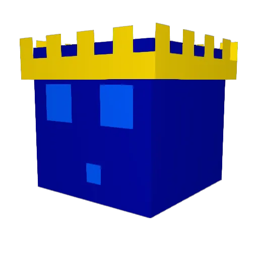 waterman4321 Minecraft avatar head, 3D render