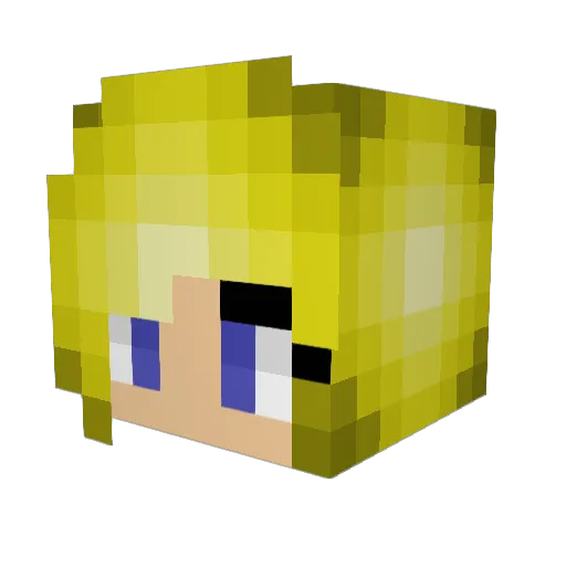 watermango52217 Minecraft avatar head, 3D render