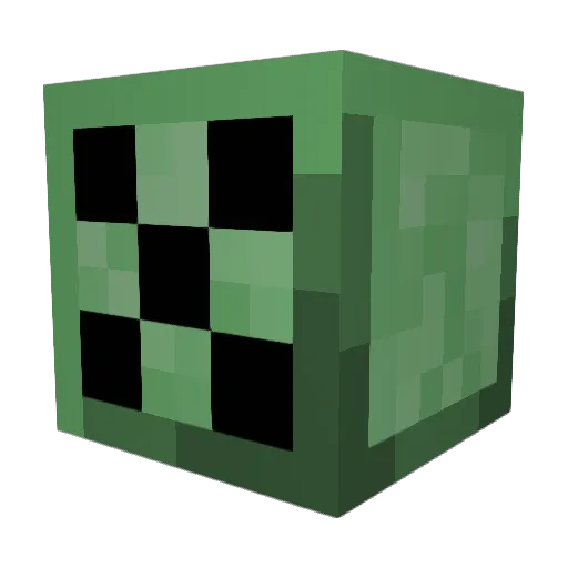 waterone_doller Minecraft avatar head, 3D render