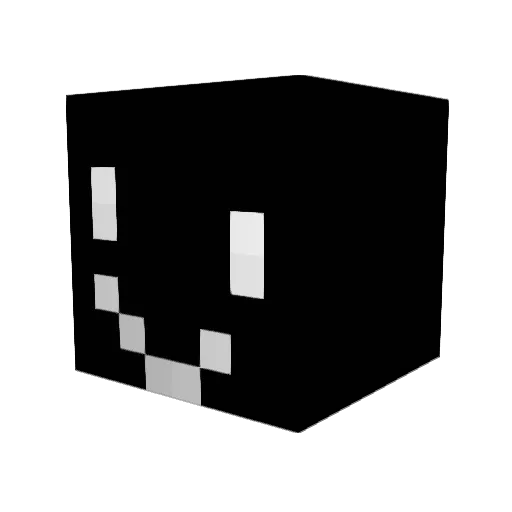 waterwatwaterwat Minecraft avatar head, 3D render