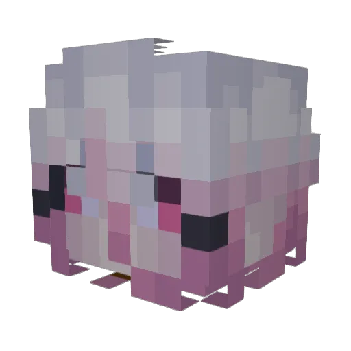 wathzak321 Minecraft avatar head, 3D render